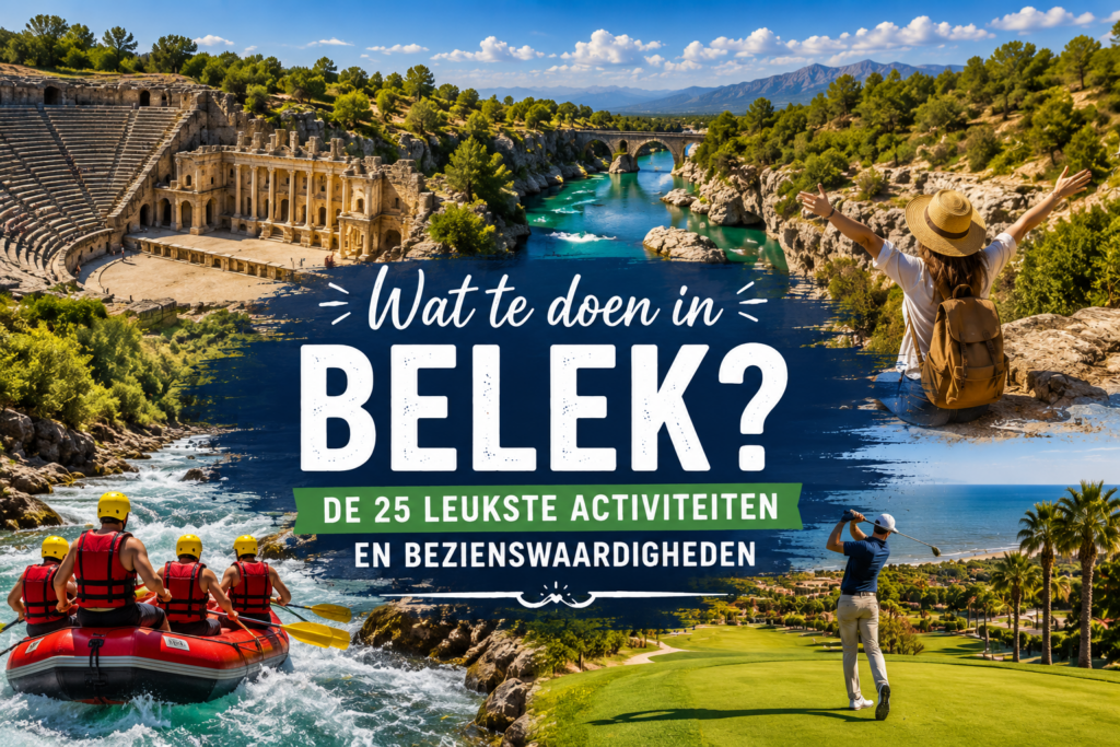 Wat te doen in Belek? 25 Leuke Activiteiten & Bezienswaardigheden in Turkije