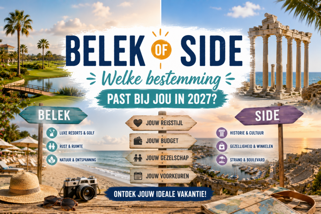 Belek of Side - welke bestemming past bij jou